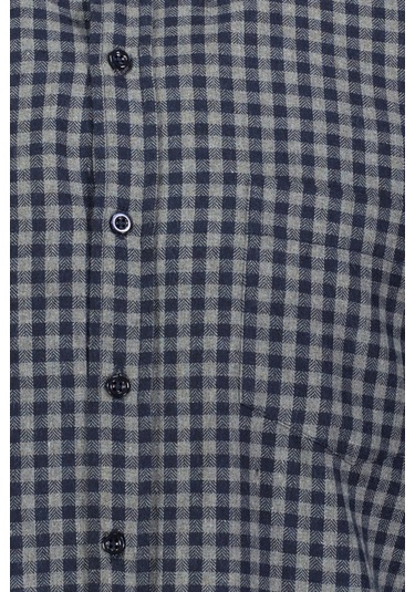 Finesuits Erkek Flanel Gömlek 2422204006.flcdr Lacivert