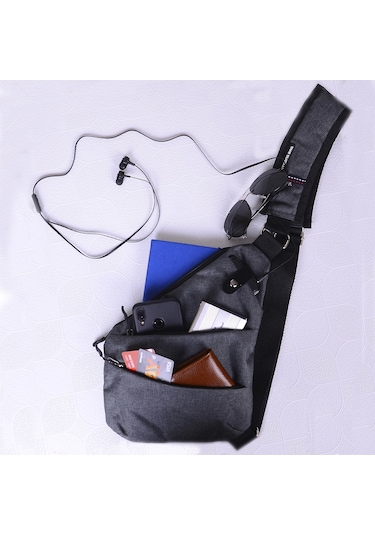 Strong Body Bag Tek Omuz Çapraz Askılı Göğüs ve Sırt Çantası