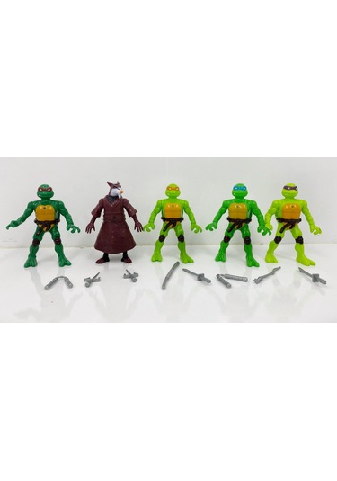 Oyuncak Ninja Kaplumbağalar 4'lü Işıklı Figür Karakterler