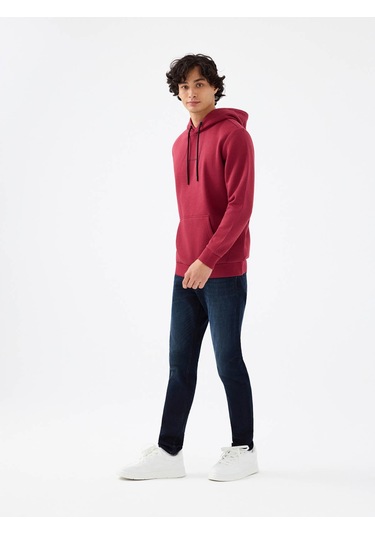 Loft Regular Fit Bordo Erkek Sweatshirt Lf2034269 Bordo