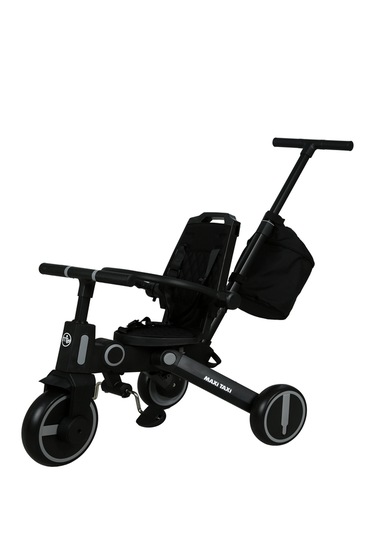 F5 Ebeveyn Kontrollü Çift Yönlü Katlanabilir Bisiklet Siyah