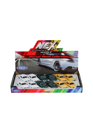 42313 Welly Pontiac 1:32 -karsan Oyuncak Çok Renkli