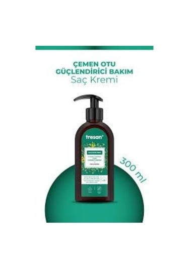 Tresan Çemen Otu Güçlendirici Sülfatsız Bakım Saç Kremi 300 Ml