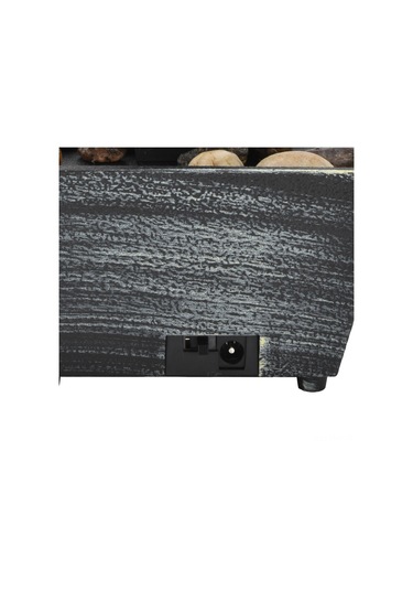 Hangfox Ev Ofis Masaüstü Su Feneri - Usb Pilli Plastik Dekoratif Alet - Led Işıklı Doğal Akıntı Sesli Ornament