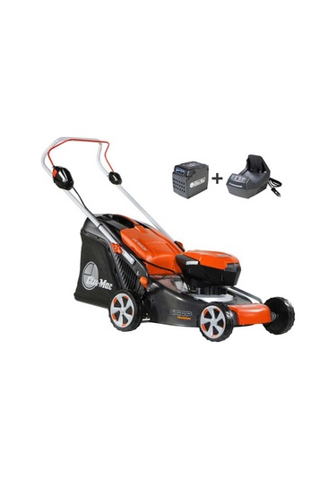 Oleo Mac Gİ 48 T 5.0 ah + Şarj Cihazı Akülü Çim Biçme Makinesi Seti