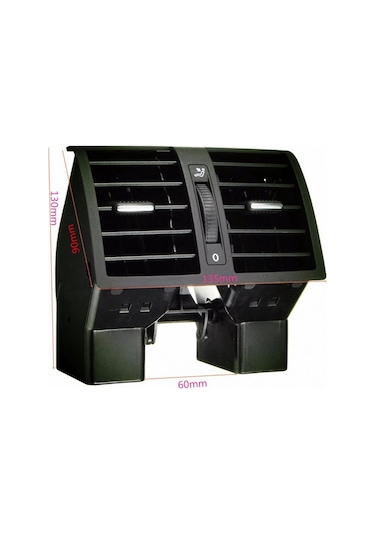 Synodicmonth 2016 Vw Touran Caddy İçin Araç Orta Konsol Arka Klima Havalandırma Çıkışı 1t0819203 Araç Aksesuarları İç Mekan 2018