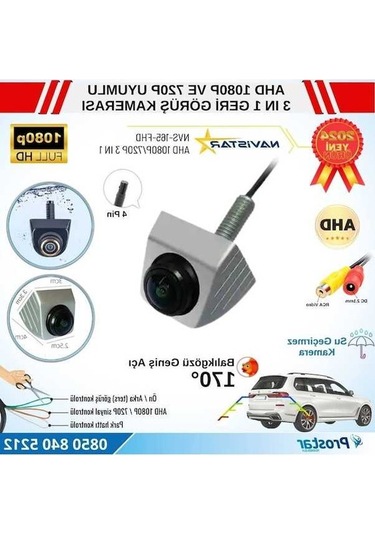 Maoyaya Ahd 1080p/720p Çevrilebilir 170 Ayarlanabilir Başlıklı Kamera