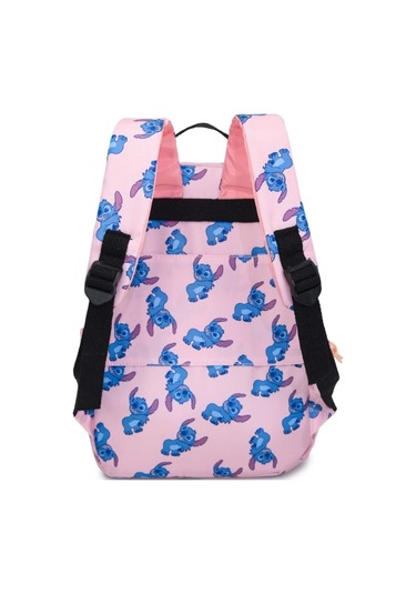 Lixiaqu01 Pembe Disneycartoon Stitch Moda Çok Yönlü Büyük Pembe