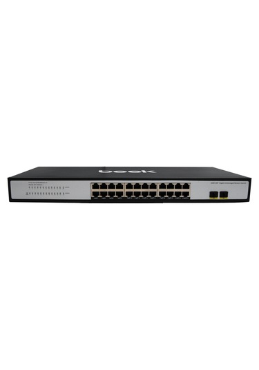 Beek BN-GS-1242S 24 Port Gigabit 2 Port SFP Rack Mount Ethernet Switch