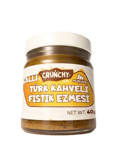 Mustang Nutrition Ballı Fıstık Ezmesi Türk Kahveli 40 Gr