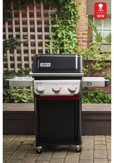 Weber Spirit 2025 Gazlı Barbekü&Mangal Ep-325 Siyah