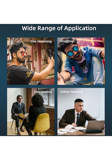 Kangvka Insta360 One X2/x3/rs 1-ınch 360 Uyumlu Mc490 Panoramik Spor Kamera Kolluk Mikrofonu - Tüm Yönlü Ses Alımı, Type-c Bağlantı Siyah
