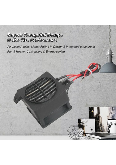 Geeksen 220 V 300w Kuluçka Makinesi Isıtıcı İletken Tip Ptc Seramik Hava Isıtıcısı Fanlı Elektrikl Kuluçka Makinesi