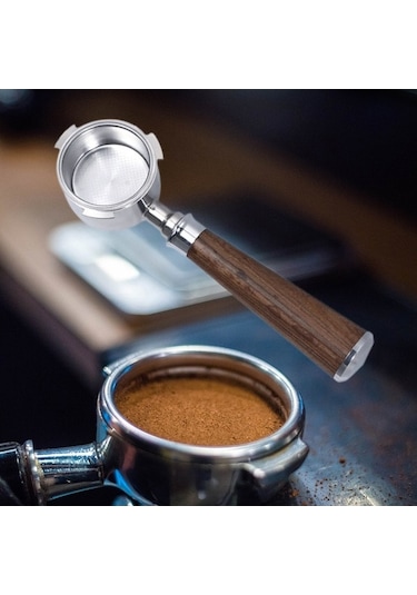 Maoyaya Suntek Ec680 Ec685 Kahve Makinesi A Siyah Için 51mm Kahve Dipsiz Portafilter, Kahve Dipsiz Portafilter Siyah