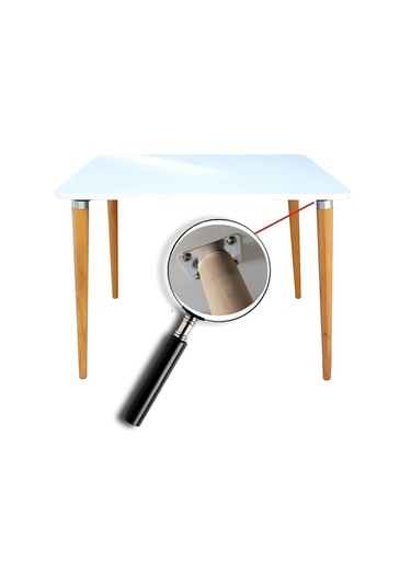 Kanepe Sehpa Masa Ahşap Ayak Bağlantı Aparatı 15 Derece Açılı