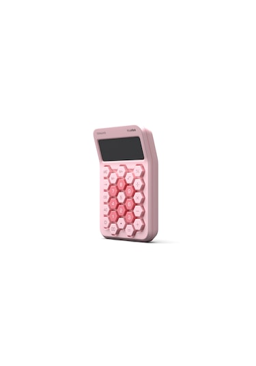 Truebo HoneyComb Pembe Renkli Hesap Makinesi