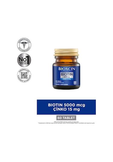 Bioxcin Biotin Saç Bakım Seti – Dökülme Karşıtı Şampuan 300 ml + Biotin Tablet 60’lı – Saç Sağlığı İçin