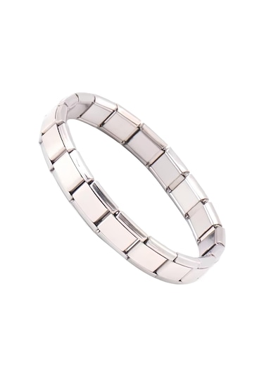 Takı Dükkanı İtalyan Charm Çelik Bileklik Scb26