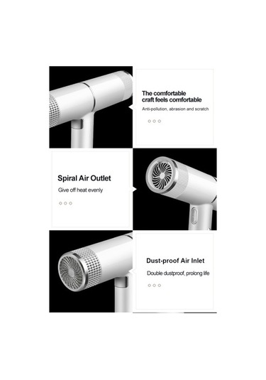 Joyhub Saç Bakımı Için Mavi Işıklı T Saplı Yüksek Rüzgar Güçlü Saç Kurutma Makinesi Ndou0t