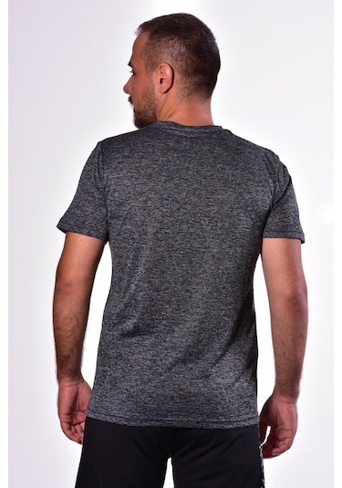 Lotto Erkek Gri Düz T-Shirt W1105