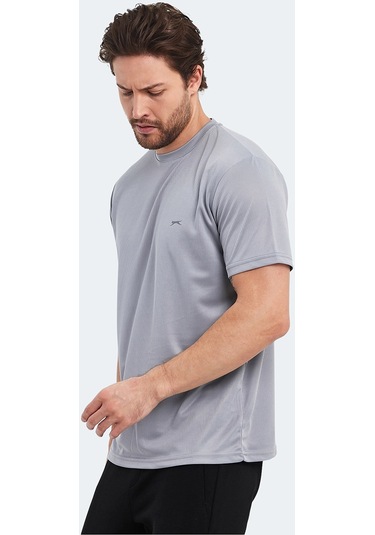 Slazenger OTAR I Erkek  Gri Tişört