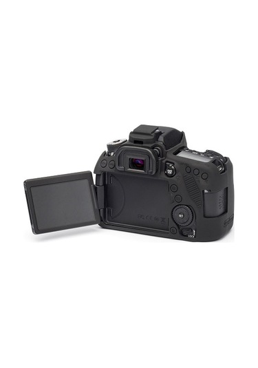 Easycover Canon 80D Silikon Kılıf Ecc80Db (Siyah)