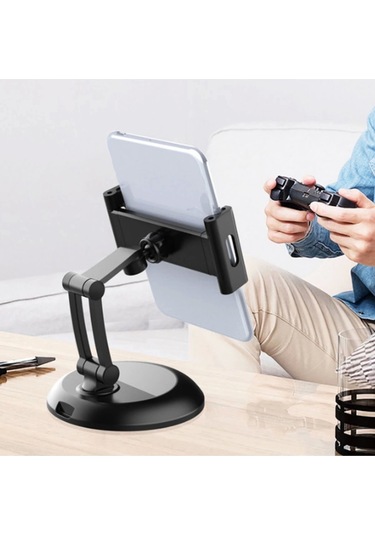 Masa Üstü 360 Derece Ayarlanabilir Tablet Tutucu Telefon Standı 6.3 - 11 İnç Masaüstü Tablet Renkli