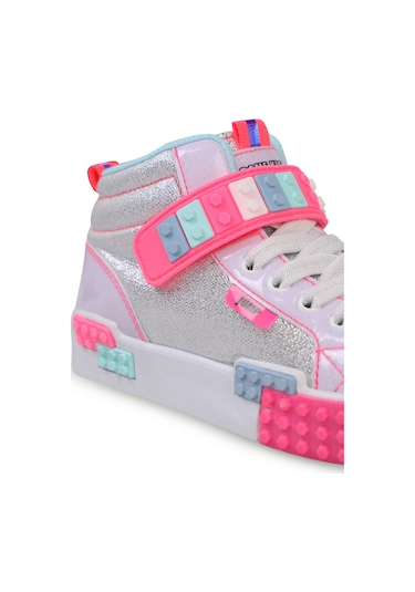 Jump Kız Çocuk Spor Ayakkabı 31-35 Numara Gümüş GÜMÜŞ