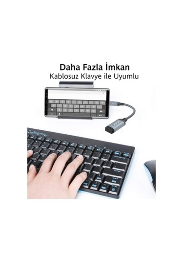 Livx USB 3.0 To Type-C Çevirici Dönüştürücü 60W 15 cm Kablolu OTG