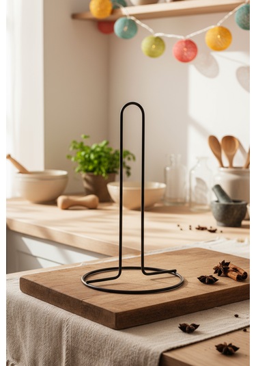 Snippy Dore - Tel Kağıt Havluluk Dik Peçetelik Rulo Peçetelik Siyah