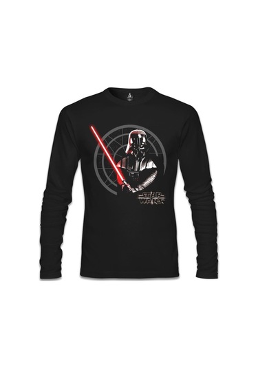 Star Wars - Light Siyah Erkek Sweatshirt