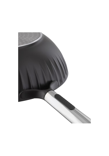 Madame Coco Freya Wok Tava - Kahverengi - 30 CM