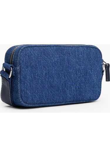 Tommy Jeans Tjw Cool Denim Kamera Kadın Çanta Aw0aw178741af Mavi