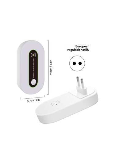 Youtek Evcil Hayvan Ve Sinek Kovucu Ultrasonik Aygıt - Avrupa Standartı, 20-65khz Frekansı, 15-50 Koruma Alanı, Ce/fcc Onaylı