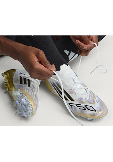 Adidas F50 Elite Fg Erkek Çim Zemin Kramponu Jh7617 Beyaz Beyaz