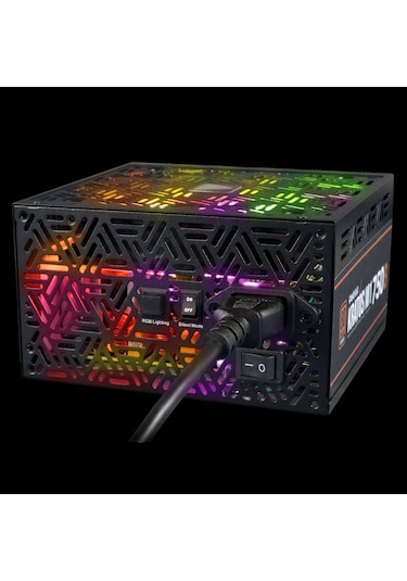 Gamdıas Kratos M1-750b, 750w, 80+ Bronze, Aktif Pfc, Rgb, Gamıng, Atx, Power Supply Psu