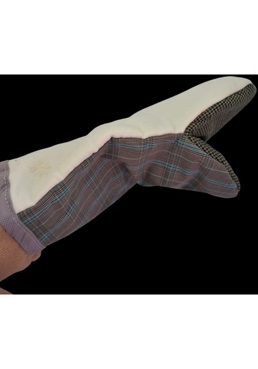 El Yakmaz Fırın Eldiveni Kumaş 30 Cm Isıya Dayanıklı Fırın Tepsi Eldiveni