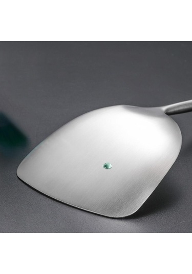 Homyl Paslanmaz Çelik Wok Spatula Kepçe Skimmer Alet Seti Gümüş GÜmüş