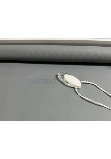 Antrasit Stor Perde Etek Dilimsiz Antrasit