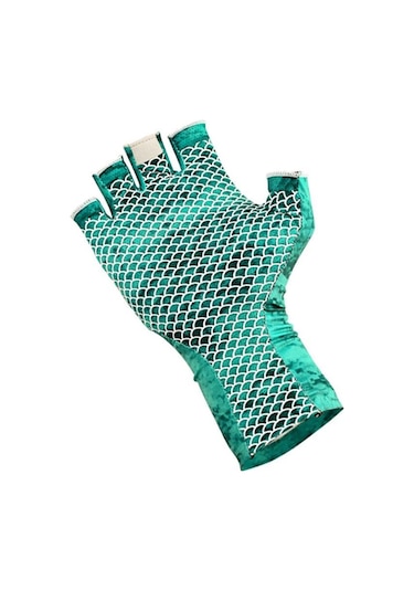 Fujin Pro Angler Summer Gloves Green L/xl Yeşil