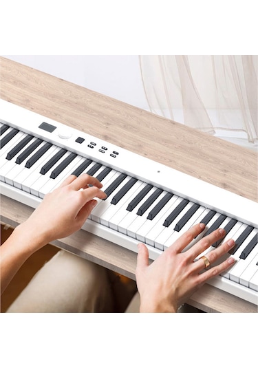 Jwin Jdp-8830 88 Tuş Katlanabilir Bluetooth + Şarjlı Piyano