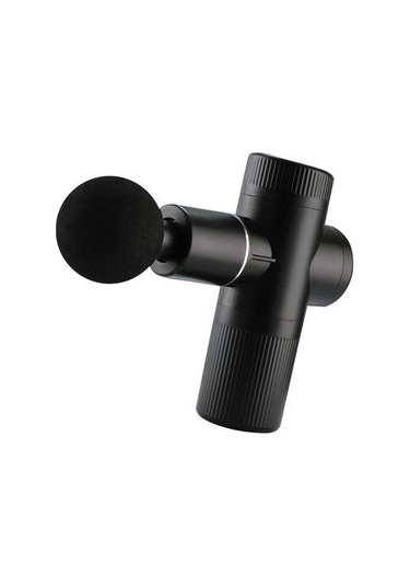 Plastik Fasya Tabancası, Kas Gevşemesi İçin Mini Asit Şişme Kabartması Düşük Gürültü Elektrikli Masaj P690f1 Siyah