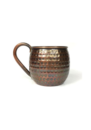 Shark Anatolia Luna Petekli Bakır Kupa Bardak Mug