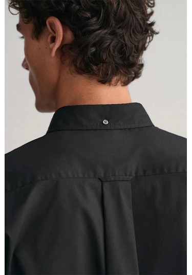 Gant Erkek Siyah Regular Fit Gömlek Siyah