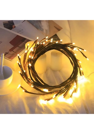 Xindoker Usb Led Dalış Aydınlatması 72 Led Işıklı Ip45 Duvar Dekorasyonu Oda Ambiyans Lambası 180cm Diğer