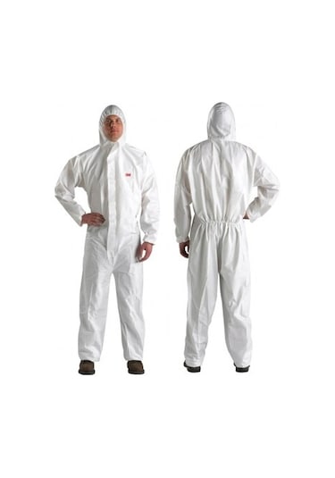 3M 4515 Beyaz Tulum Genel Kullanım (Xl)-Beyaz-Xl