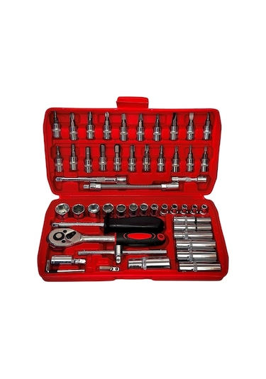 Moonshop Cr-v Max 1/4 Cırcırlı 53 Parça Lokma Anahtar Takımı Bits