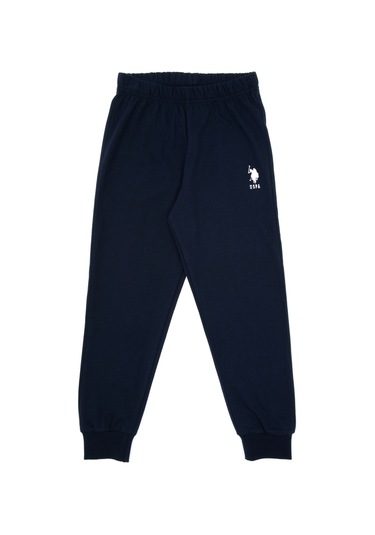 U.s. Polo Assn. Erkek Çocuk Gri Melanj Pijama Takım 50318566-vr086 Gri Melanj