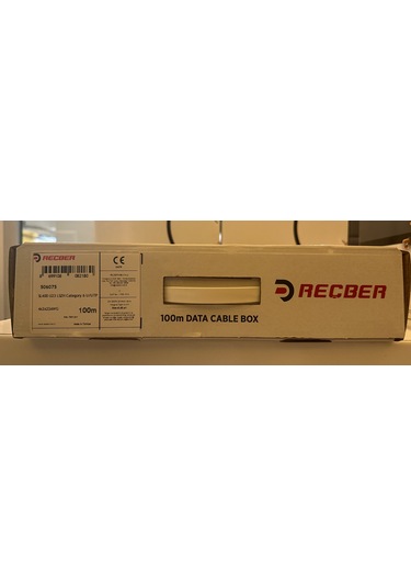 Reçber Cat 6 H.f. U/utp Sl400 23 Awg 100 Metre Kutu Gri