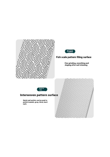 Shineyee Çift Taraflı Paslanmaz Çelik Tırnak Törpüsü, Cilalama Ve Parlatma İçin Pratik Aksesuar 12cm